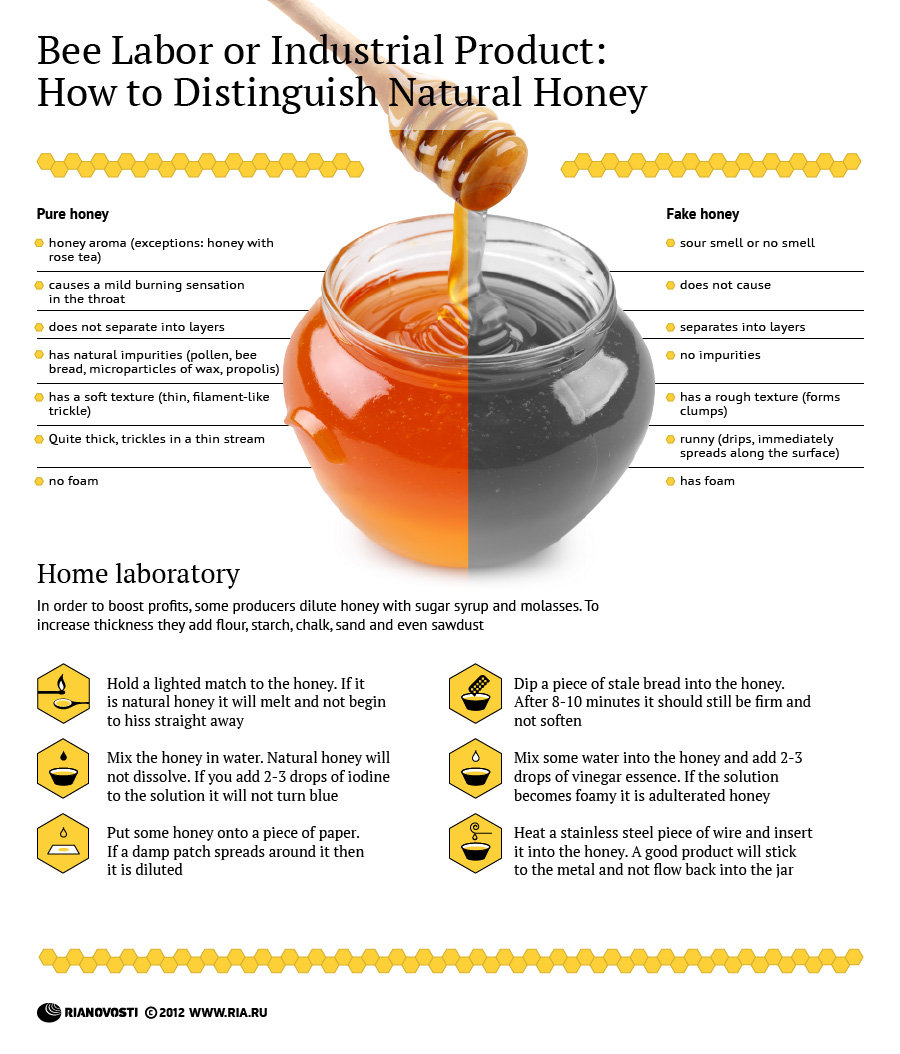 Bee Labor or Industrial Product: How to Distinguish Natural Honey - Sputnik International