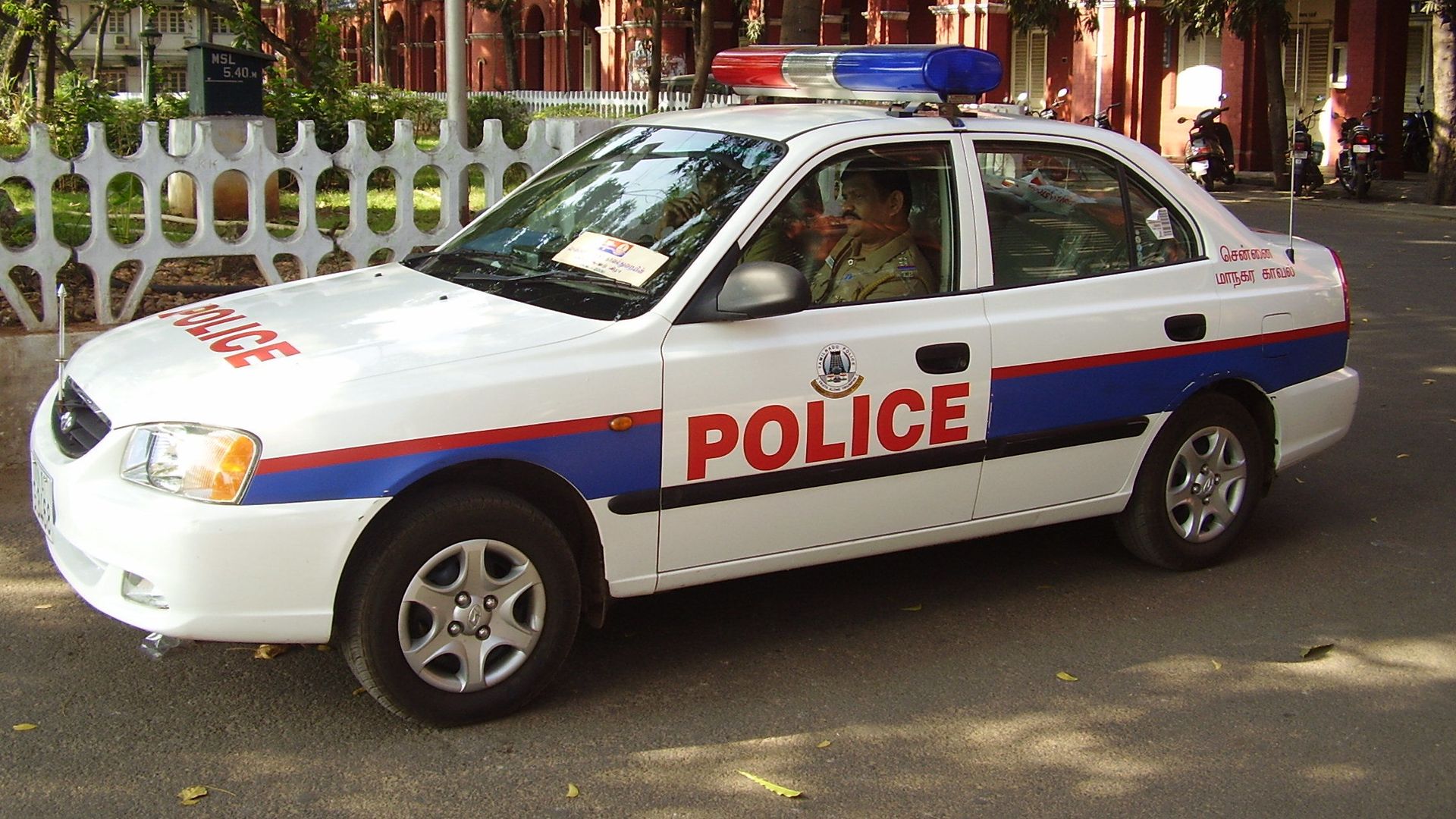 Indian police car Indian police car - Sputnik International, 1920, 17.10.2021