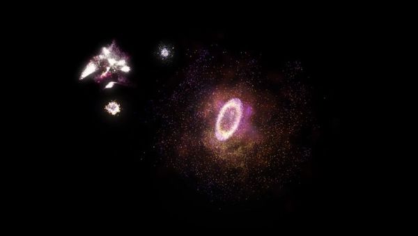 Ring Galaxy Animation - Sputnik International