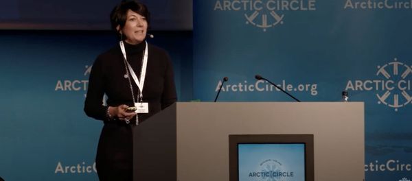 Ghislaine Maxwell speaks at the Arctic Circle Forum in Reykjavik, Iceland October 2013. Ghislaine Maxwell speaks at the Arctic Circle Forum in Reykjavik, Iceland October 2013. - Sputnik International