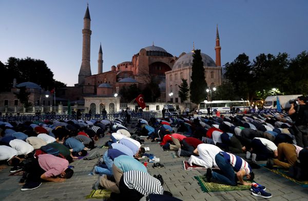 Top Greek Diplomat Views Status Change of Istanbul's Hagia Sophia as Global Issue - Sputnik International