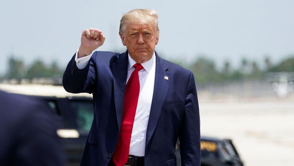 U.S. President Trump arrives at Miami International Airport in Miami, Florida - Sputnik International