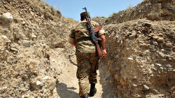 Armenia-Azerbaijan border - Sputnik International