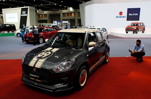 Suzuki Swift is seen during the media day of the 41st Bangkok International Motor Show after the Thai government eased measures to prevent the spread of the coronavirus disease (COVID-19) in Bangkok, Thailand July 14, 2020. Suzuki Swift is seen during the media day of the 41st Bangkok International Motor Show after the Thai government eased measures to prevent the spread of the coronavirus disease (COVID-19) in Bangkok, Thailand July 14, 2020. - Sputnik International