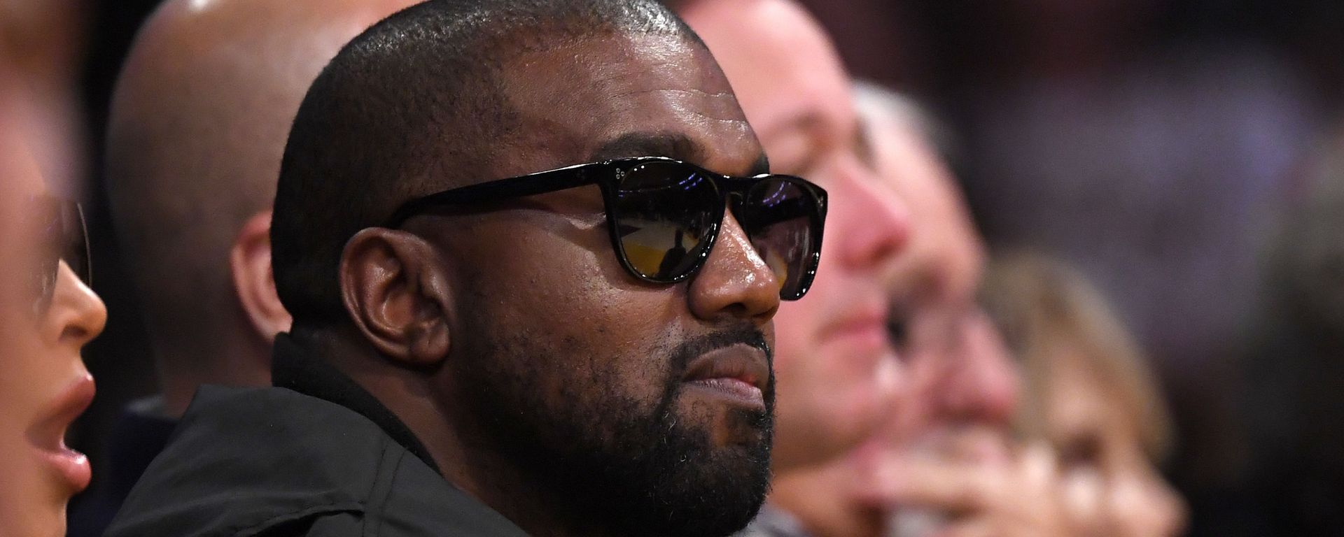 In this Jan. 13, 2020 file photo, Rapper Kanye West watches during the second half of an NBA basketball game between the Los Angeles Lakers and the Cleveland Cavaliers in Los Angeles. Drawings by West from when the rapper was a high school student in Chicago are now worth thousands of dollars, according to an appraiser. In this Jan. 13, 2020 file photo, Rapper Kanye West watches during the second half of an NBA basketball game between the Los Angeles Lakers and the Cleveland Cavaliers in Los Angeles. Drawings by West from when the rapper was a high school student in Chicago are now worth thousands of dollars, according to an appraiser. - Sputnik International, 1920, 13.10.2022