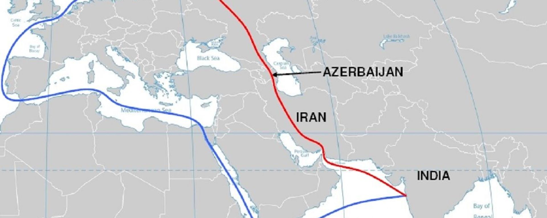 North South Transport Corridor (NSTC) North South Transport Corridor (NSTC) - Sputnik International, 1920, 17.07.2020