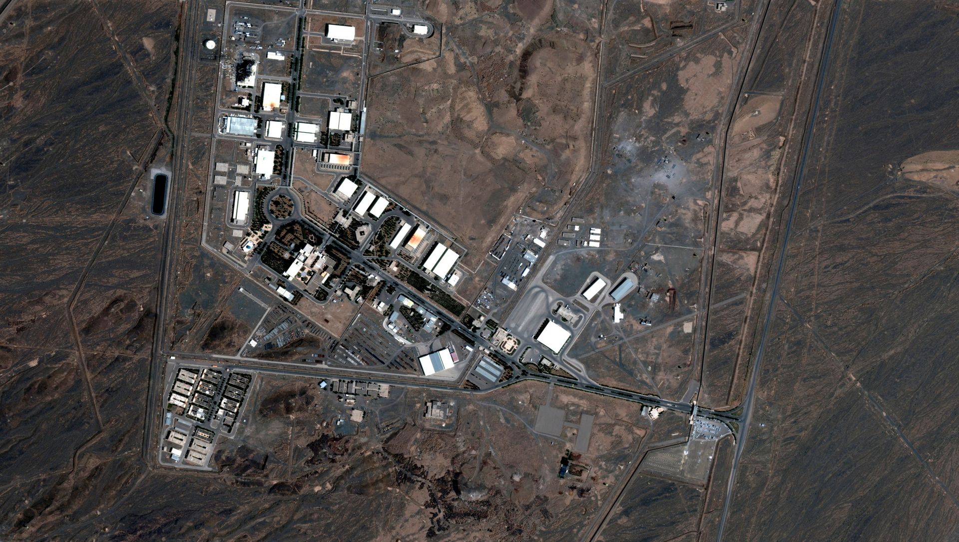 A handout satellite image shows a general view of the Natanz nuclear facility after a fire, in Natanz, Iran July 8, 2020 A handout satellite image shows a general view of the Natanz nuclear facility after a fire, in Natanz, Iran July 8, 2020 - Sputnik International, 1920, 12.04.2021