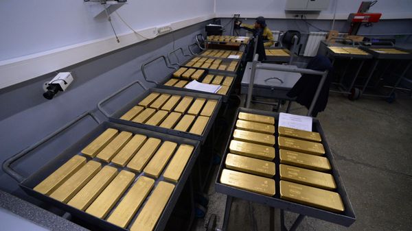 Russian gold bullions - Sputnik International