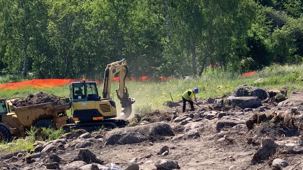 A Viking-era farm excavated in Viggbyholm in Täby this summer A Viking-era farm excavated in Viggbyholm in Täby this summer - Sputnik International