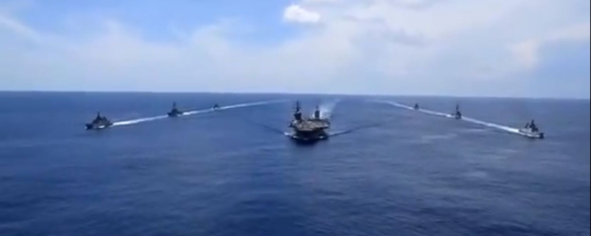 The United States has been mobilising its naval assets in the South China Sea in solidarity with its allies and partners against China. - Sputnik International, 1920, 11.05.2022