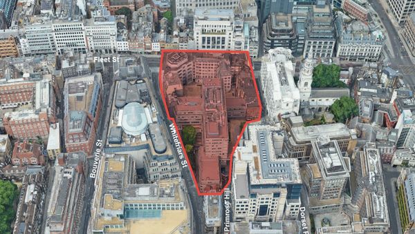 The site in Fleet Street, London - Sputnik International