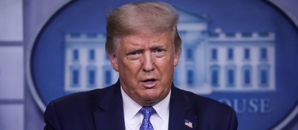 U.S. President Trump hosts coronavirus response task force briefing at the White House in Washington U.S. President Trump hosts coronavirus response task force briefing at the White House in Washington - Sputnik International