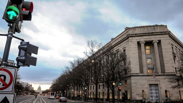 The US Department of Justice building in Washington - Sputnik International