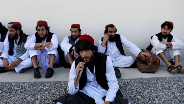 Freed Taliban prisoners in Kabul - Sputnik International