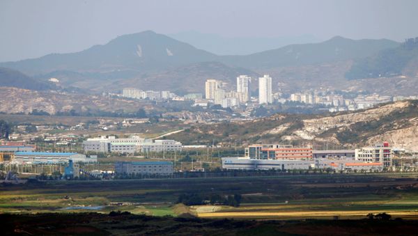 FILE PHOTO: Kaesong city is seen across the demilitarized zone (DMZ) separating North Korea from South Korea in this picture taken from Dora observatory in Paju, 55 km (34 miles) north of Seoul, September 25, 2013 FILE PHOTO: Kaesong city is seen across the demilitarized zone (DMZ) separating North Korea from South Korea in this picture taken from Dora observatory in Paju, 55 km (34 miles) north of Seoul, September 25, 2013 - Sputnik International