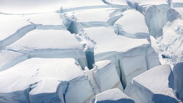  A glacier is seen in Half Moon Bay, Antarctica, February 18, 2018 - Sputnik International