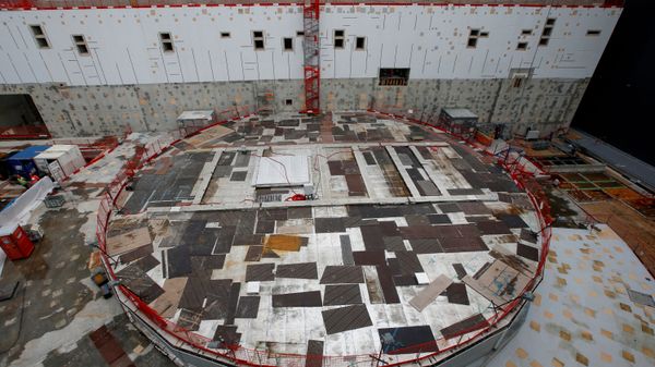 FILE PHOTO: General view of the circular bioshield inside the construction site of the International Thermonuclear Experimental Reactor (ITER) in Saint-Paul-lez-Durance, southern France, November 7, 2019. REUTERS/Jean-Paul Pelissier/File Photo - Sputnik International