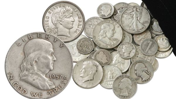 1892-1964 United States Silver Coins 1/4 Pound Bag 1892-1964 United States Silver Coins 1/4 Pound Bag - Sputnik International