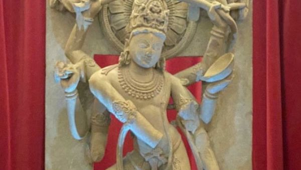 HCI with support of HM Government repatriates to Archeological Survey of India, the 10th Century idol of Lord Shiva - 'Natesh', stolen in 1998 from Ghateshwar Temple, Baroli, Rajasthan - Sputnik International