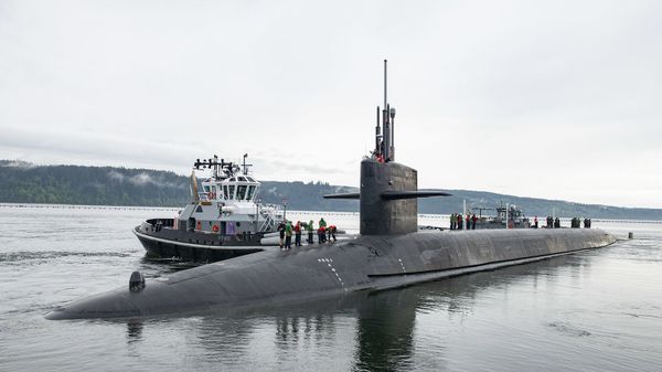 SILVERDALE, Wash. (May 2, 2020) The gold crew of the Ohio-class ballistic-missile submarine USS Maine (SSBN 741) officially returned the boat to strategic service, when they recently deployed on their first patrol in more than three years. Maine's three-year break in service involved an engineered refueling overhaul, estimated to extend the life of the ship by 20 years - Sputnik International