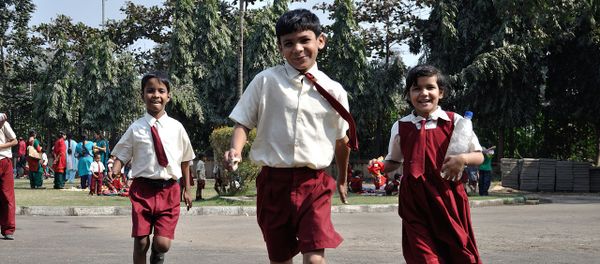 Playful schoolchildren at the Science City, Kolkata - Sputnik International