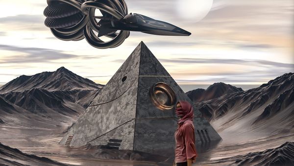 Spaceship pyramid Spaceship pyramid - Sputnik International