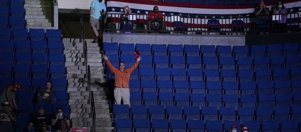 President Donald Trump supporters attend a campaign rally at the BOK Center, Saturday, June 20, 2020, in Tulsa, Okla. President Donald Trump supporters attend a campaign rally at the BOK Center, Saturday, June 20, 2020, in Tulsa, Okla. - Sputnik International