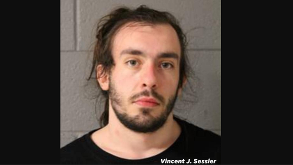 Illinois State Police (ISP) District Chicago Troopers arrested and charged Vincent J. Sessler, a 25 year old male of Chicago, IL, for Disorderly Conduct, Reckless Conduct, and Battery to a Peace Officer. - Sputnik International