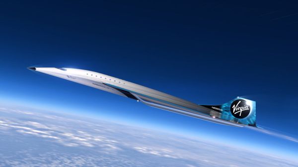 Photos: Design for Mach 3 Supersonic Airliner Unveiled by Virgin Galactic - Sputnik International