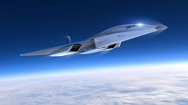 Photos: Design for Mach 3 Supersonic Airliner Unveiled by Virgin Galactic - Sputnik International