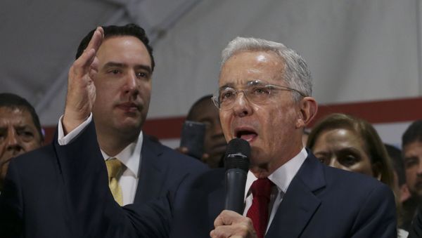 Former Colombian President Alvaro Uribe in Bogota - Sputnik International