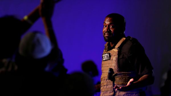 Rapper Kanye West holds his first rally in support of his presidential bid in North Charleston, South Carolina, U.S. July 19, 2020 - Sputnik International