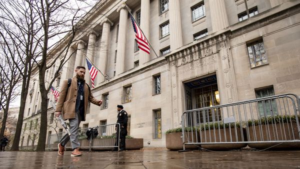 The Justice Department building in Washington - Sputnik International