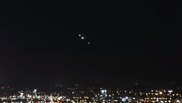 Mysterious lights in Las Vegas, August 6, 2020 - Sputnik International