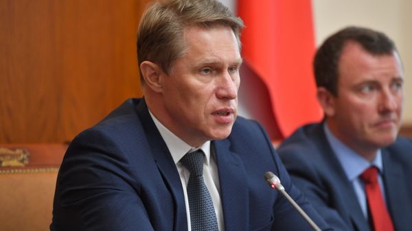 Russian Healthcare Minister Mikhail Murashko  - Sputnik International