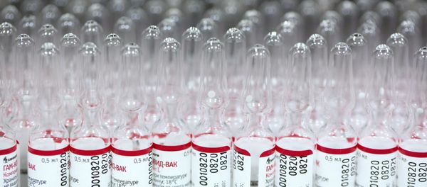 Production of Russian vaccine against COVID-19 at the pharmaceutical plant Binnopharm Production of Russian vaccine against COVID-19 at the pharmaceutical plant Binnopharm - Sputnik International