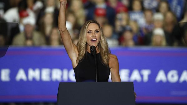 Lara Trump speaks at a campaign rally for President Donald Trump in Washington Township, Mich., Saturday, April 28, 2018. - Sputnik International