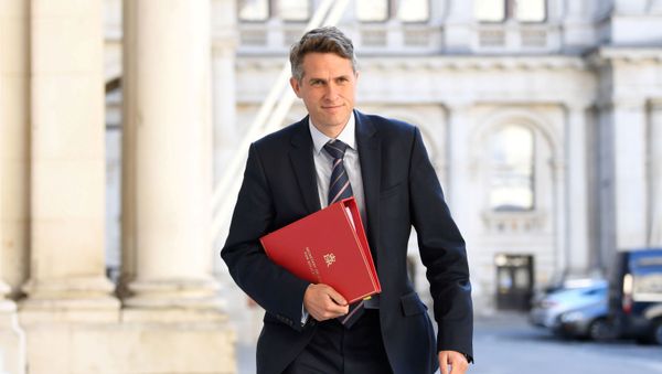 FILE PHOTO: Britain's Secretary of State for Education Gavin Williamson arrives at the Foreign and Commonwealth Office (FCO), ahead of a cabinet meeting to be held at the FCO, for the first time since the COVID-19 lockdown in London, Britain July 21, 2020. - Sputnik International