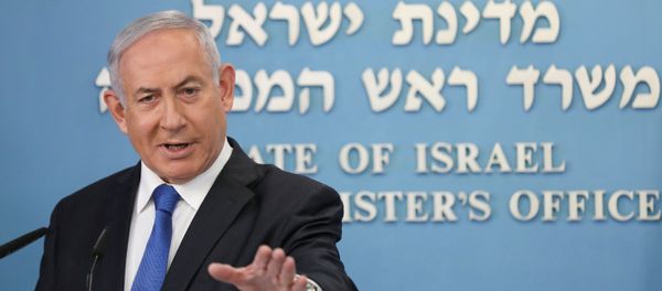 Israeli Prime Minister Benjamin Netanyahu announces a peace agreement to establish diplomatic ties, between Israel and the United Arab Emirates, during a news conference at the prime minster office in Jerusalem, August 13, 2020.   - Sputnik International