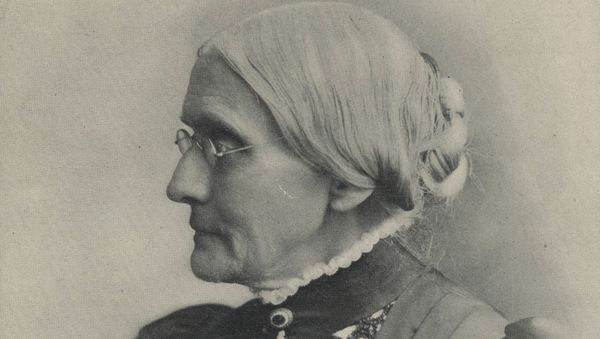 An undated portrait of women's suffrage activist Susan B. Anthony. Brown's Famous Pictures/Dayton Metro Library/Handout - Sputnik International