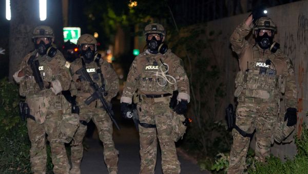 US Federal Law Enforcement Officers - Sputnik International