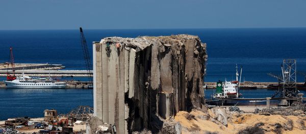 A general view shows the damaged port area in the aftermath of a massive explosion in Beirut, Lebanon, August 17, 2020. A general view shows the damaged port area in the aftermath of a massive explosion in Beirut, Lebanon, August 17, 2020. - Sputnik International