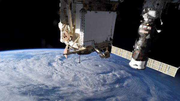 Hurricane Genevieve is seen from the International Space Station (ISS) - Sputnik International