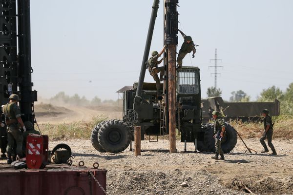 Soldiers from Russia's Southern Military District during exercises in the Krasnodar region, 19 August 2020. - Sputnik International