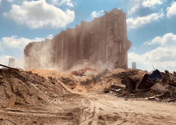The aftermath of the deadly explosion at the port of Beirut, Lebanon, on 14 August 2020. - Sputnik International