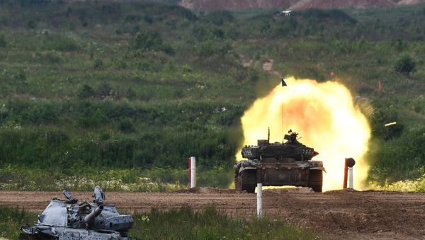 Tank biathlon - Sputnik International