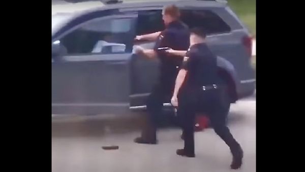 Jacob Blake SHOT by police officers while entering his vehicle   - Sputnik International