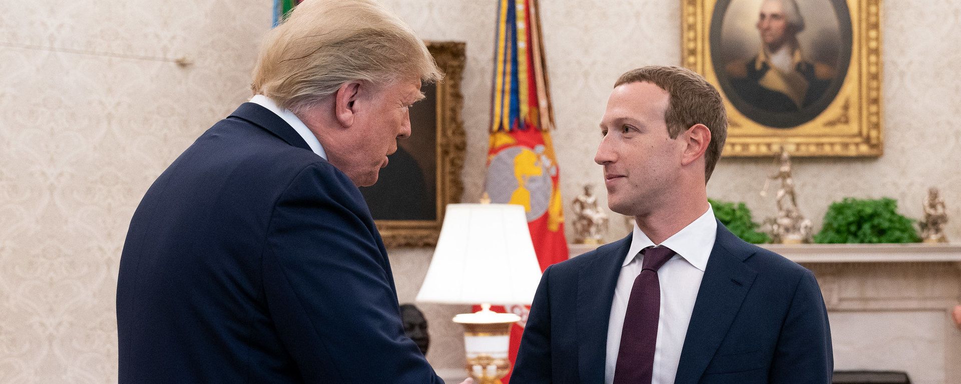 President Trump Meets with Mark Zuckerberg - Sputnik International, 1920, 28.10.2021