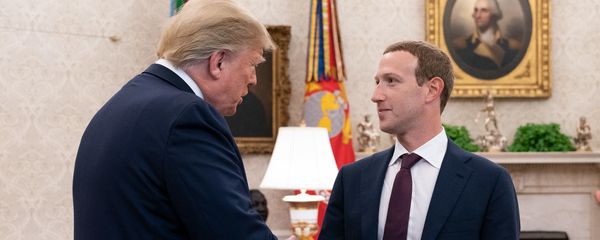 President Trump Meets with Mark Zuckerberg President Trump Meets with Mark Zuckerberg - Sputnik International