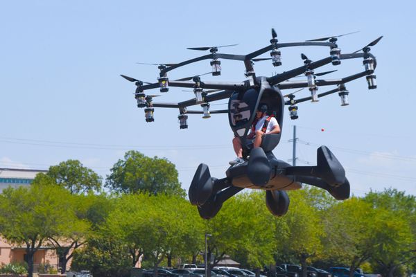 Photos: Pentagon Tests Vertical Takeoff Electric ‘Flying Car’ Prototype - Sputnik International